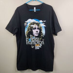 Peter Frampton 2019 Finale The Farewell Tour Double Sided Graphic Tee XL